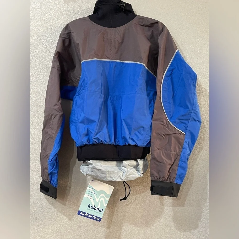 Kokatat Tropos Re-Action Jacket paddle blue and gray S/M